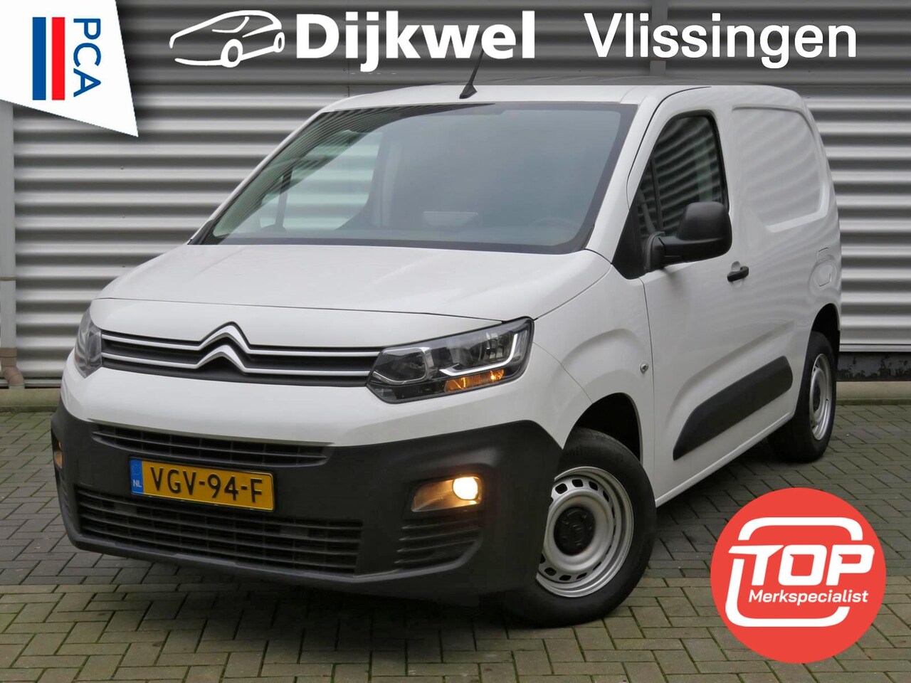 Citroën Berlingo - 1.5 BlueHDI 100 Club 3-Pers Airco/Park - AutoWereld.nl