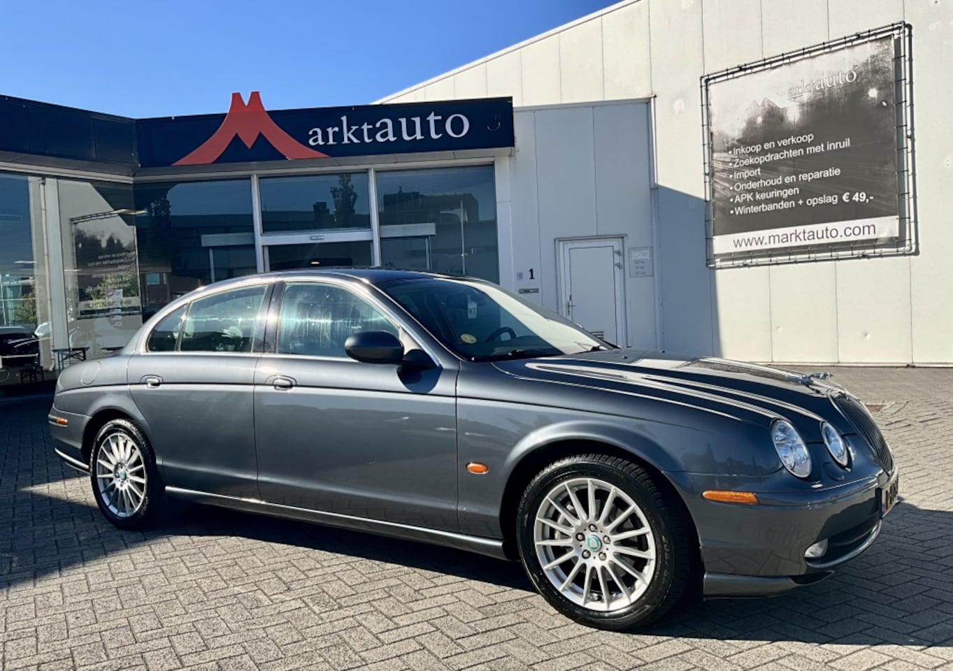 Jaguar S-type - cars 2.5 V6 Executive Leer Cruise Climate (goed onderhouden!) - AutoWereld.nl