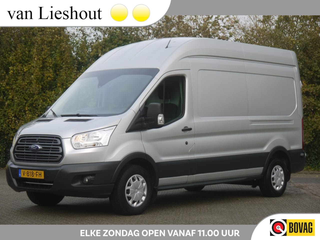 Ford Transit - 350 2.0 TDCI L3H3 NL-Auto!! DHOLLANDIA LAADKLED - AutoWereld.nl