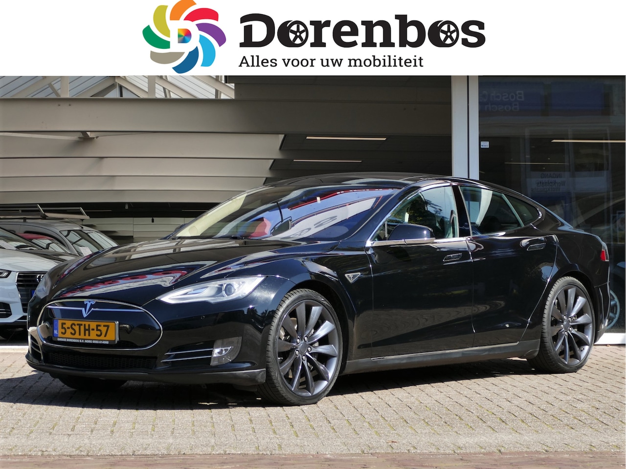 Tesla Model S - 85 Performance | FREE CHARGE | elektrisch panoramadak | 21"all-season-banden | leer | stoe - AutoWereld.nl