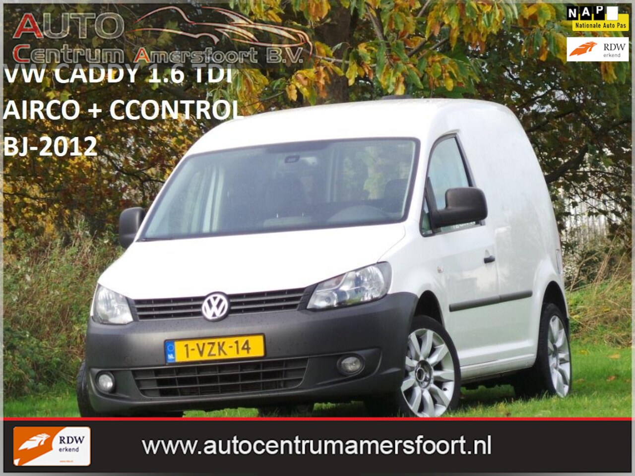 Volkswagen Caddy - 1.6 TDI BlueMotion Trendline ( INRUIL MOGELIJK ) - AutoWereld.nl