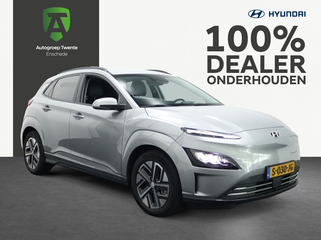 Hyundai Kona Electric Premium 64 kWh Leder Apple carplay Camera