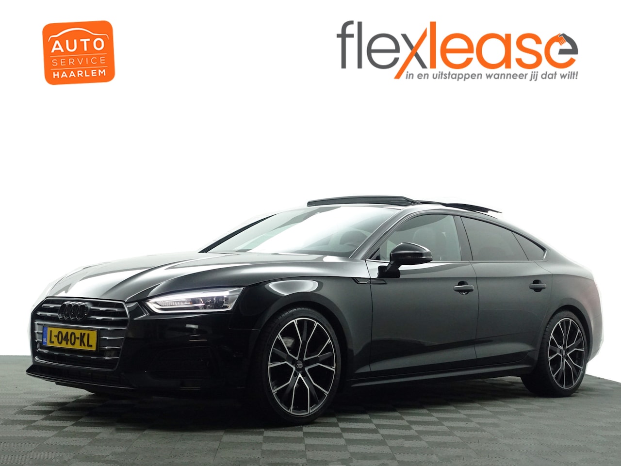 Audi A5 Sportback - 2.0 TFSI MHEV 246pk S line Black Optic Aut- Panodak, Xenon Led, Camera, Sport Leder Interi - AutoWereld.nl