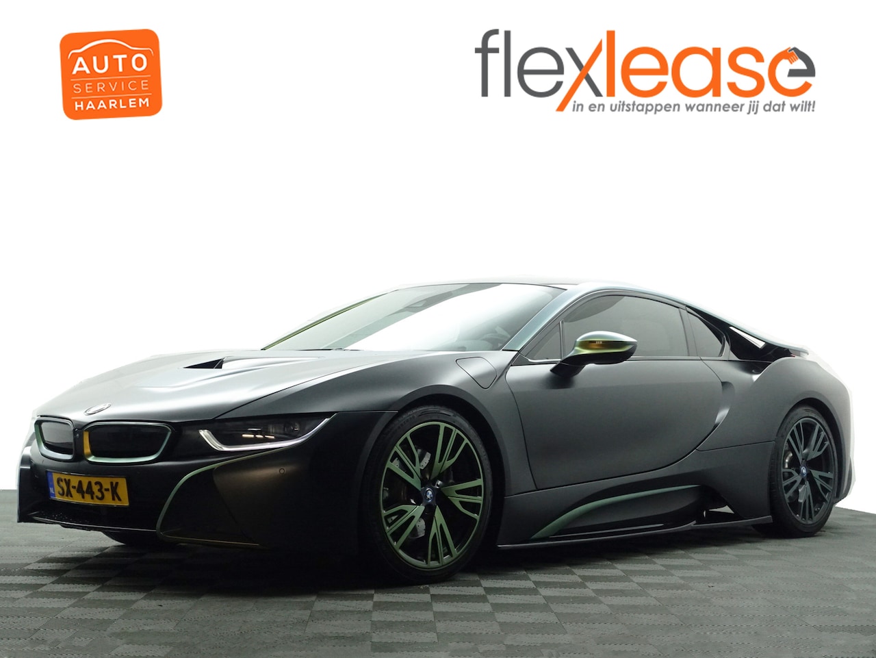 BMW i8 - 1.5 Protonic Black Edition Aut- Frozen Black, Forged carbon, Harman Kardon, Head Up, 360 C - AutoWereld.nl