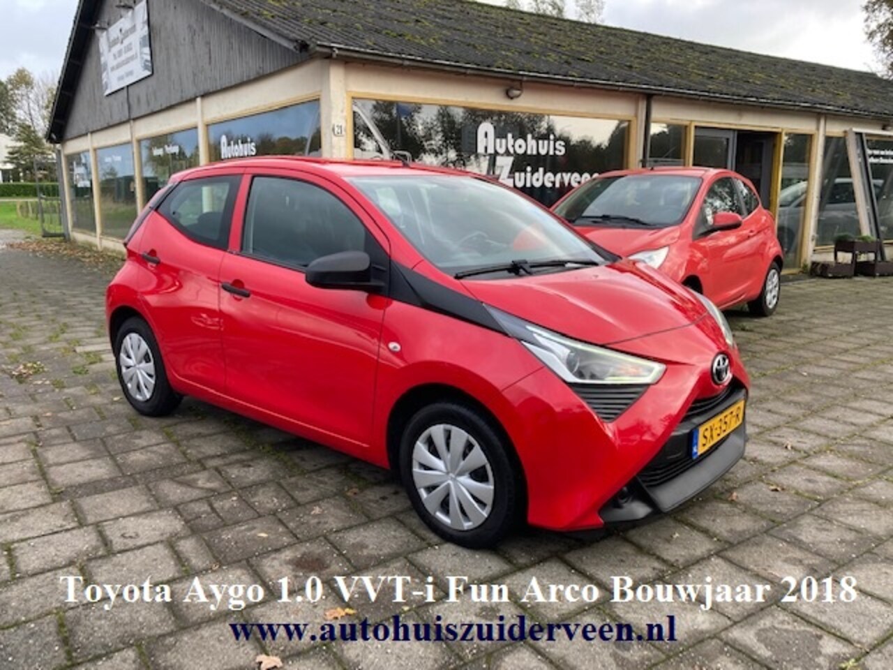 Toyota Aygo - 1.0 VVT-i 72pk 5D x-fun Airco Inr Mogelijk !!! - AutoWereld.nl