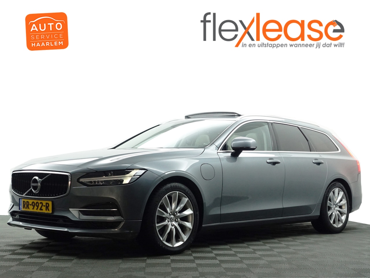 Volvo V90 - 2.0 T8 AWD Inscription Aut- Panodak, Xenon led, Stuur/Stoelverwarming, Elek Trekhaak, Lane - AutoWereld.nl