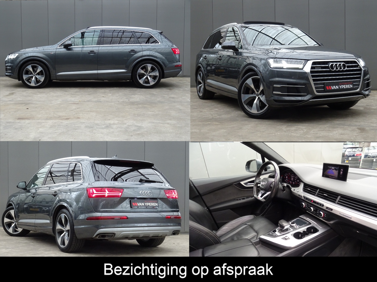 Audi Q7 - S-LINE * GRIJS KENTEKEN * VAN * PANORAMADAK !! - AutoWereld.nl