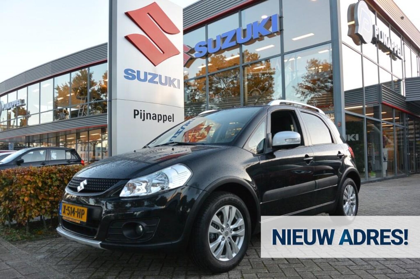 Suzuki SX4 - 1.6 Exclusive 5-deurs Airco / Navigatie / Stootlijstset - AutoWereld.nl