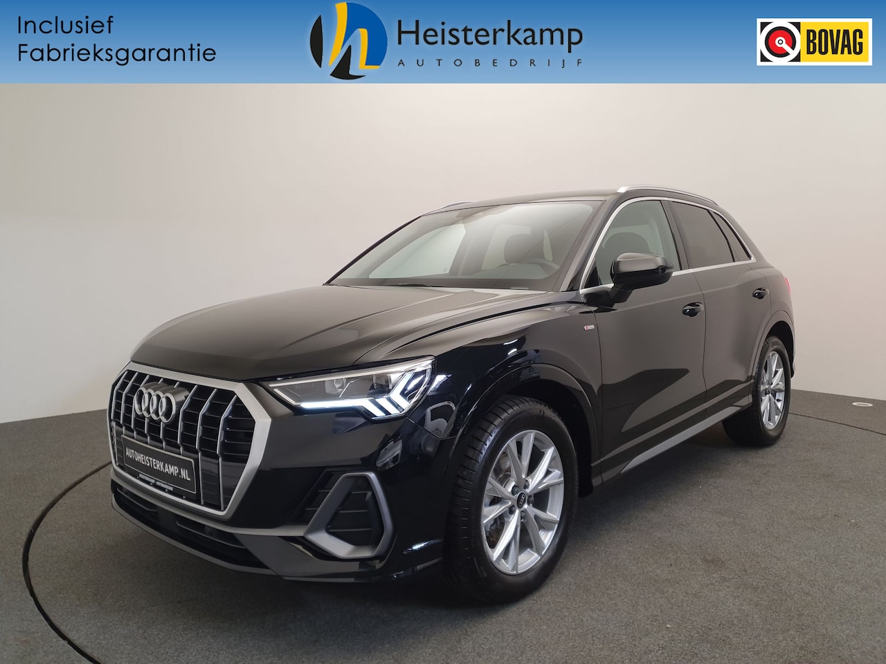 Audi Q3 - 35 TFSI 150pk S-Tronic S-Line Camera, Leder/alcantara, Virtual cockpit - AutoWereld.nl