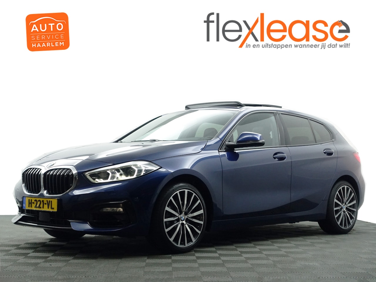 BMW 1-serie - 118i 141pk M Sport Aut- Panodak, Carplay, Xenon Led, Sfeerverlichting, Keyless, Sport Lede - AutoWereld.nl