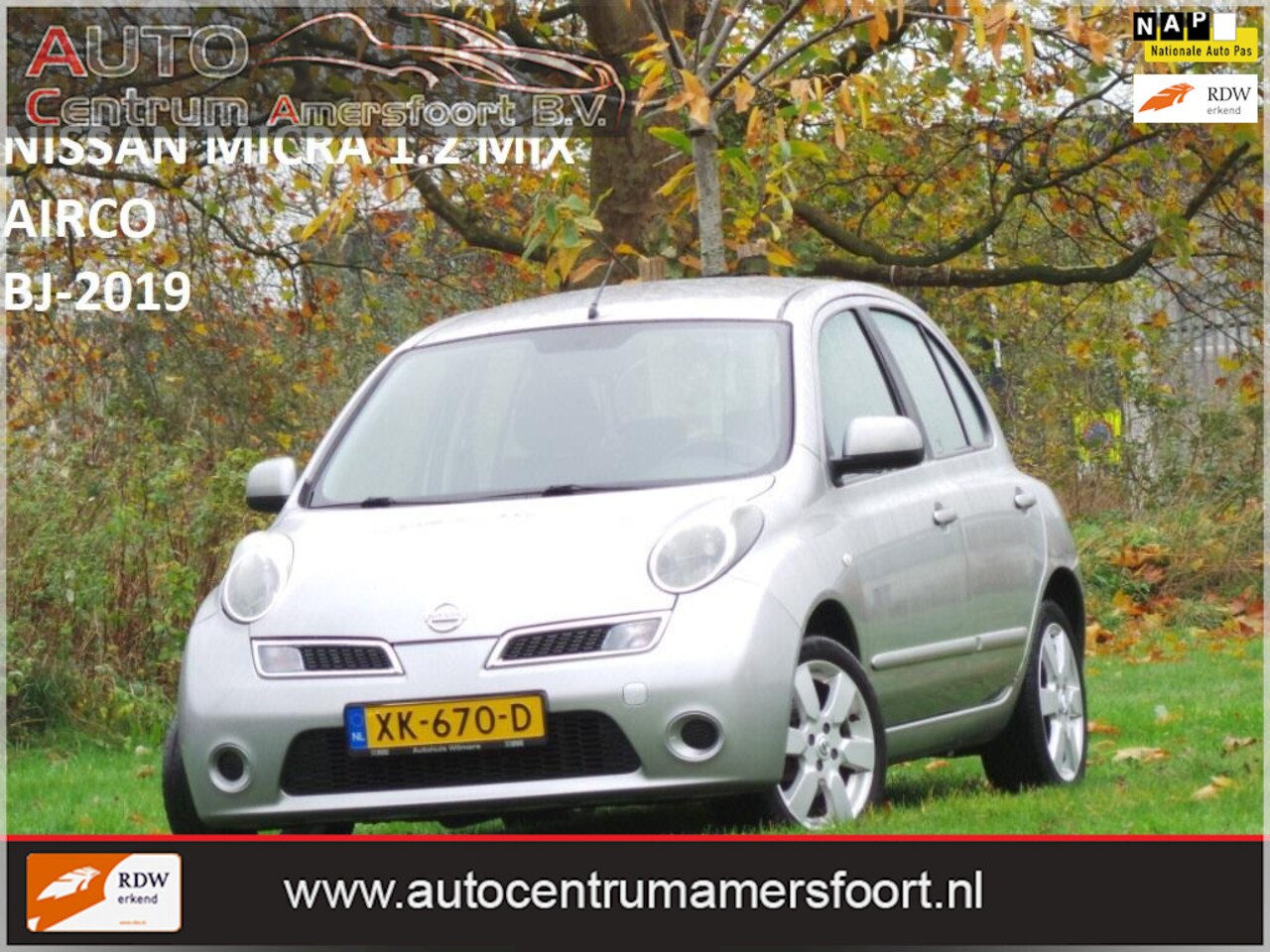 Nissan Micra - 1.2 Mix 1.2 Mix ( AIRCO + INRUIL MOGELIJK ) - AutoWereld.nl