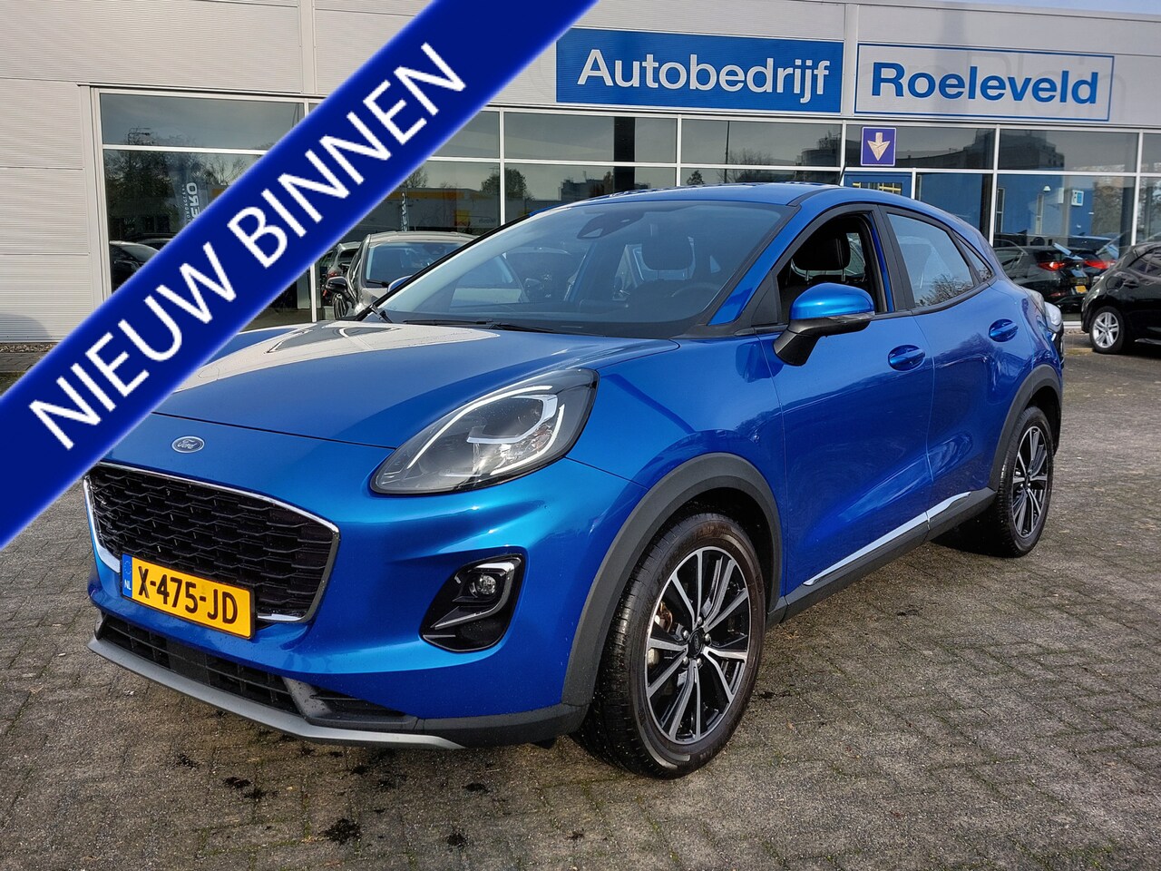 Ford Puma 1.0 EcoBoost Hybrid 125pk Titanium Navi + Apple Carplay