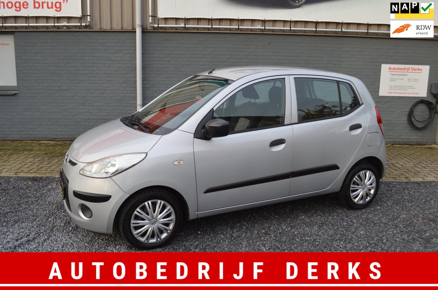 Hyundai i10 - 1.1 Pure 2009 Airco Stuurbekrachtiging Jaar APK - AutoWereld.nl