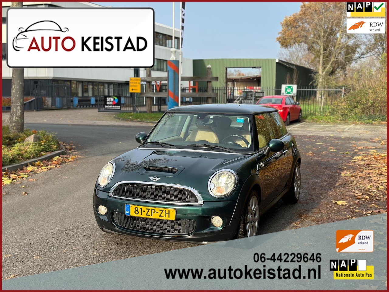 MINI Cooper S - 1.6 174 LEDER/XENON/CLIMA! NETTE STAAT! - AutoWereld.nl