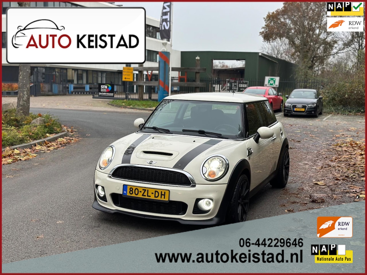 MINI Cooper S - 1.6 174PK JCW PAKKET! LEDER/XENON/CRUISE! SUPER MOOIE AUTO! - AutoWereld.nl