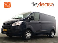 Ford Transit Custom - 2.0 TDCI Euro 6 L1 Limited- 3 Pers, Clima, Cruise, Park Assist, Grijs Kenteken