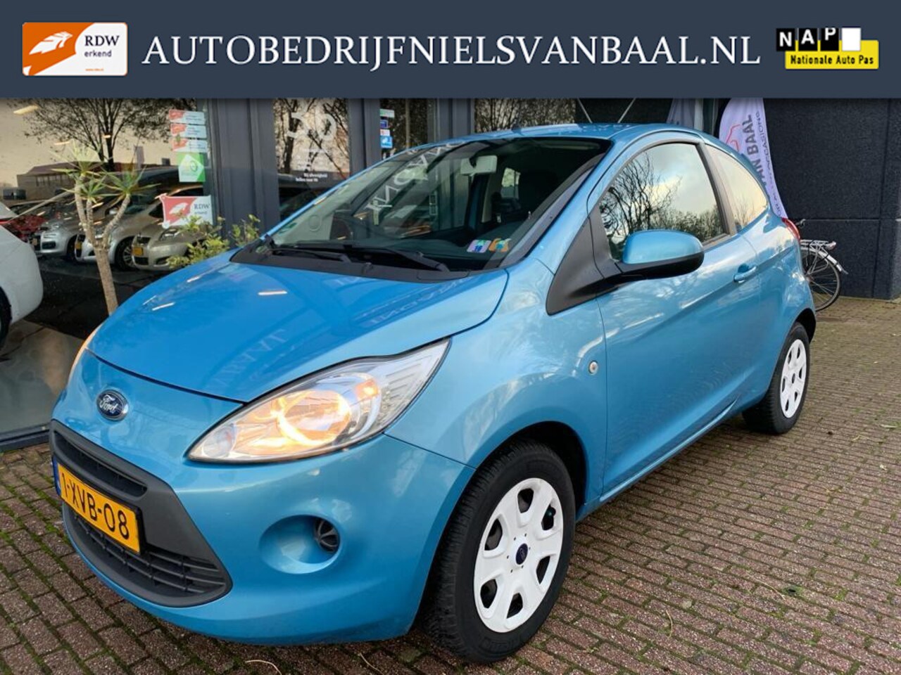 Ford Ka - 1.2 Style start/stop Airco/Nieuwstaat/1ste Eigenaar - AutoWereld.nl