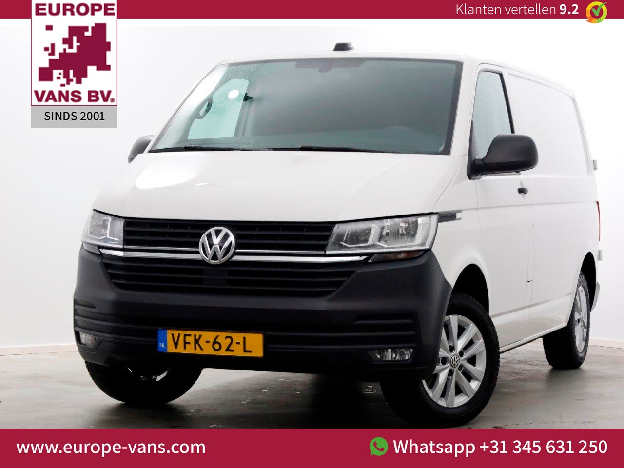 Volkswagen Transporter - T6.1 2.0 TDI 150pk L1H1 Comfortline Airco/Navi 04-2020 - AutoWereld.nl