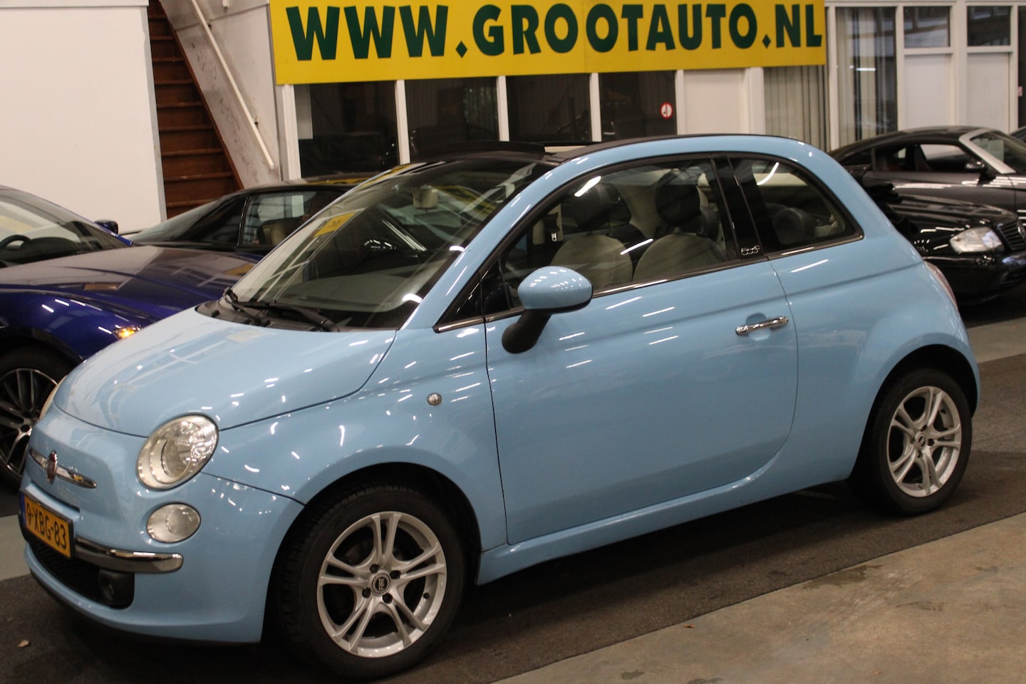 Fiat 500 C - 1.2 Pop Airco, Lichtmetalen velgen, Stuurbekrachtiging - AutoWereld.nl