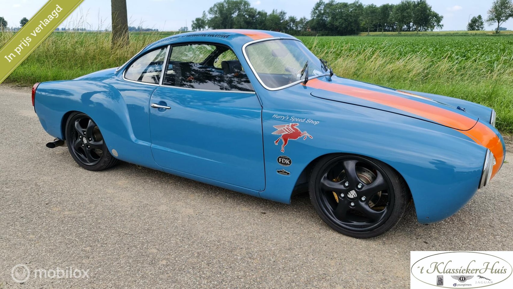 Volkswagen Karmann Ghia - coupé 180 pk porsche nieuw - AutoWereld.nl