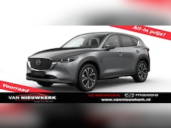 Mazda CX-5 - 2.0 SKYACTIV-G 165pk 2WD Aut Exclusive-Line Zwart Leder