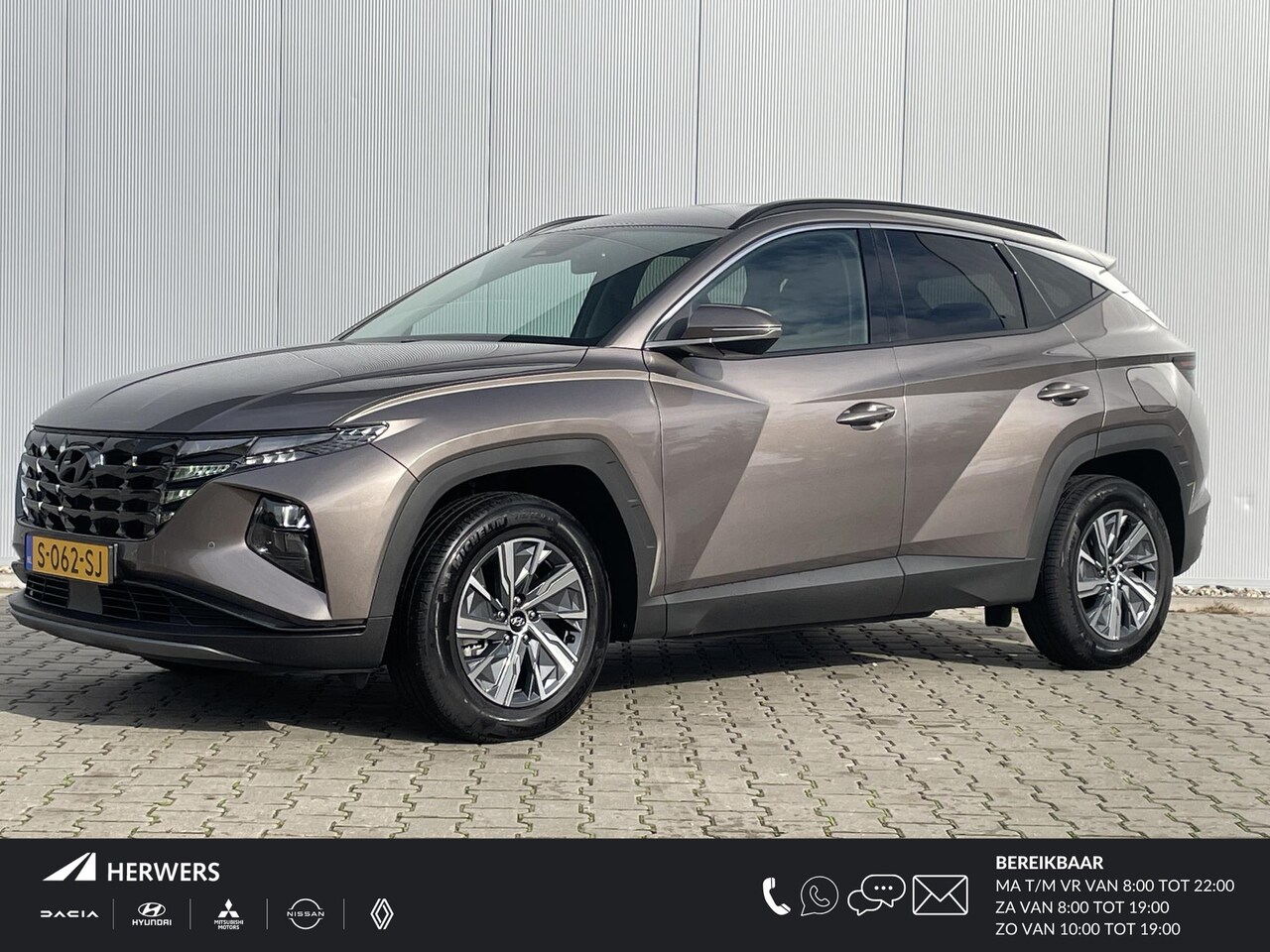 Hyundai Tucson - 1.6 T-GDI HEV Comfort Smart / 1650KG Trekgewicht / Navigatie / Apple Carplay & Android Aut - AutoWereld.nl