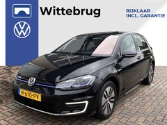 Volkswagen e-Golf - E-DITION / INCL. BTW/ AUTOMAAT/ NAVI/ APP-CONNECT/ ADAPT-CRUISE/ FULL-LED/ BLUETOOTH/ PARK