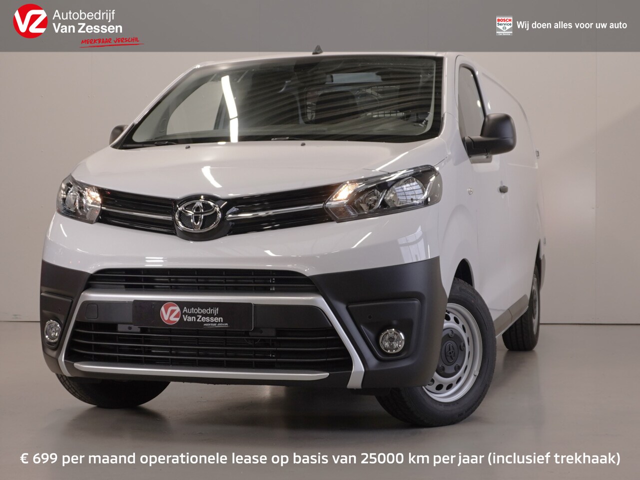 Toyota ProAce Worker - 2.0 D-4D 145Pk Prof Long | UIT VOORRAAD! | Parkeersensoren V+A en Camera | Dodehoek bewaki - AutoWereld.nl