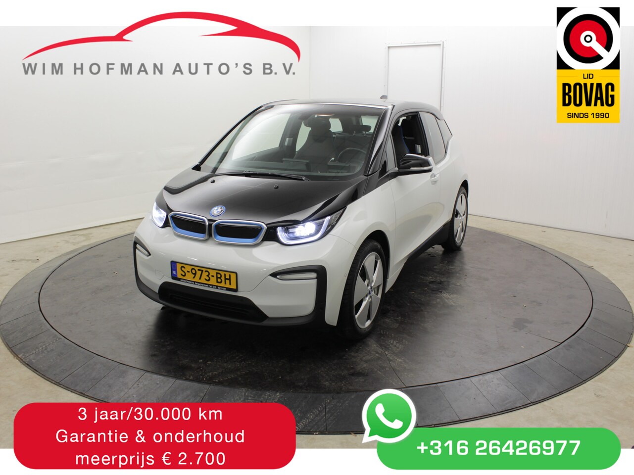 BMW i3 - Exec. 120Ah 42Kwh Warmtepomp Camera Navi Stoelverw - AutoWereld.nl