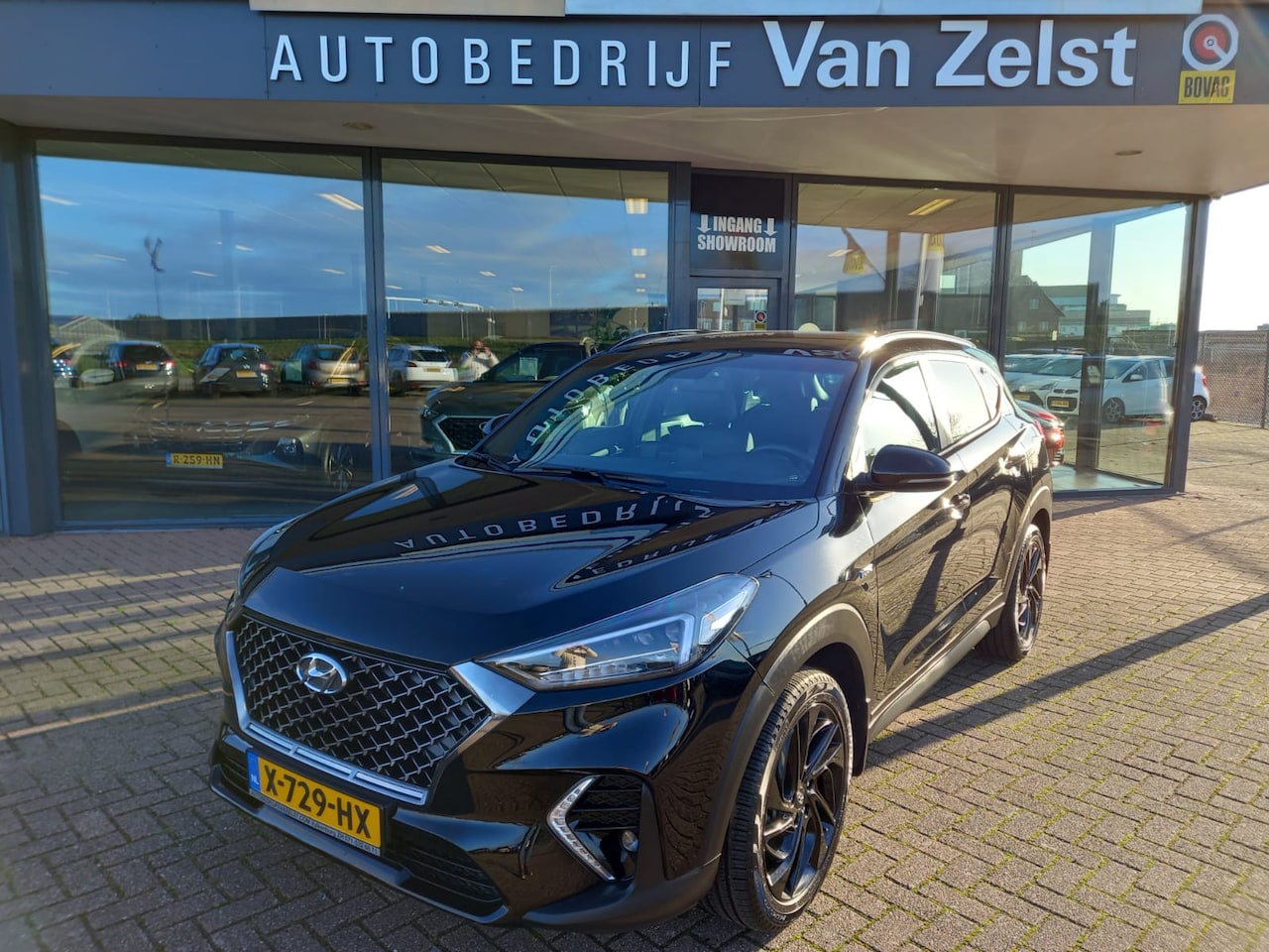 Hyundai Tucson - 1.6 T-GDI N-Line Automaat, Airco(automatisch), Apple carplay/Android auto, Navigatie, Park - AutoWereld.nl