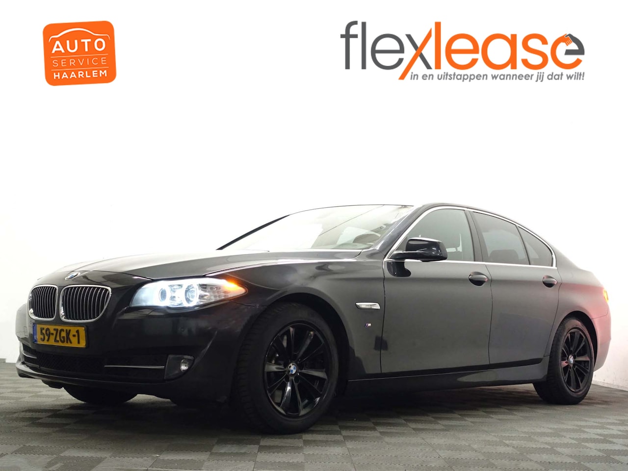 BMW 5-serie - 528i M Sport High Exe Aut- Sport Leder, Xenon Led, Park Assist, Navi, Clima - AutoWereld.nl