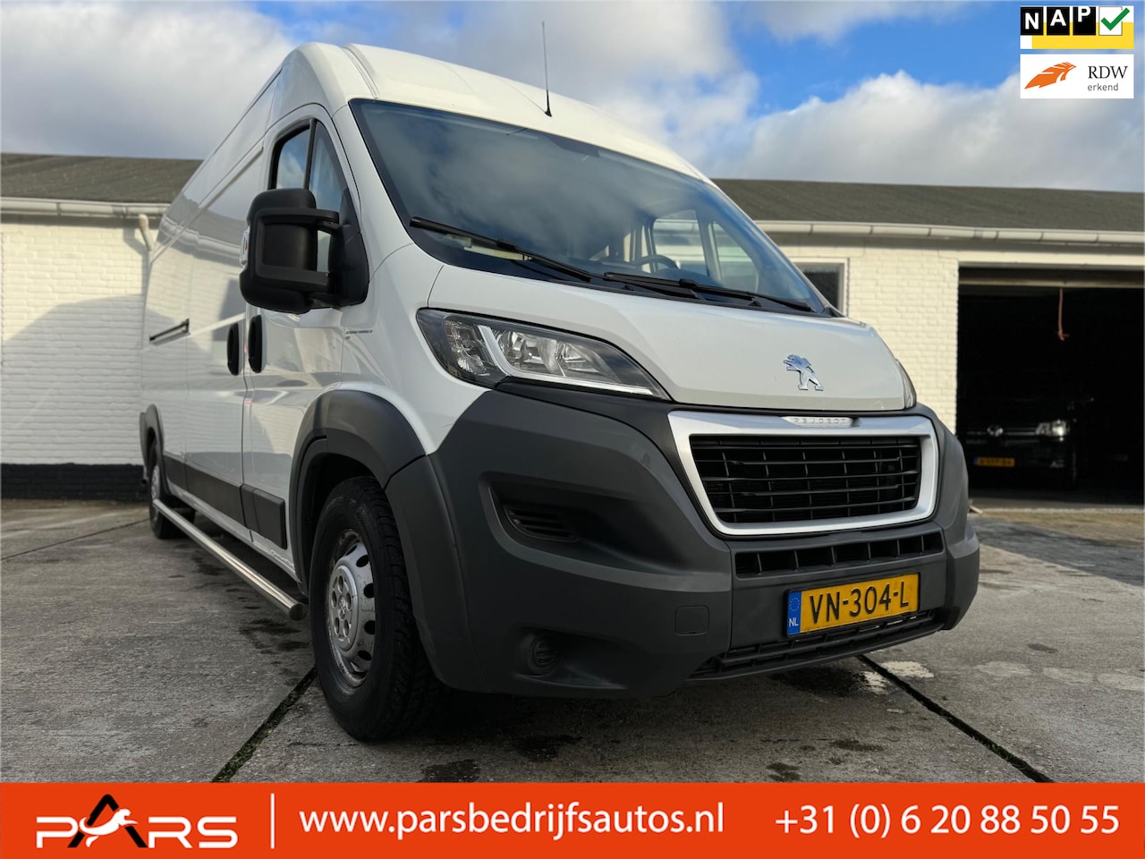 Peugeot Boxer - 335 2.2 HDI L3H2 XR 3PRSN Airco Navi Cruise Control Elk.Ramen Camera Luchtvering BJ2015 - AutoWereld.nl