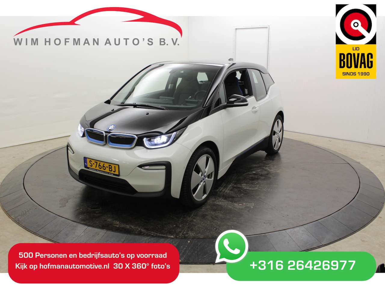 BMW i3 - Executive 120Ah 42 kWh Warmtepomp Camera Stoelver. Navi - AutoWereld.nl