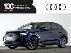Audi Q4 e-tron - 40 S-line 204pk | NIEUW zonder registratie | Navigatie | Stoelverwarming | 21" Velgen | Sp