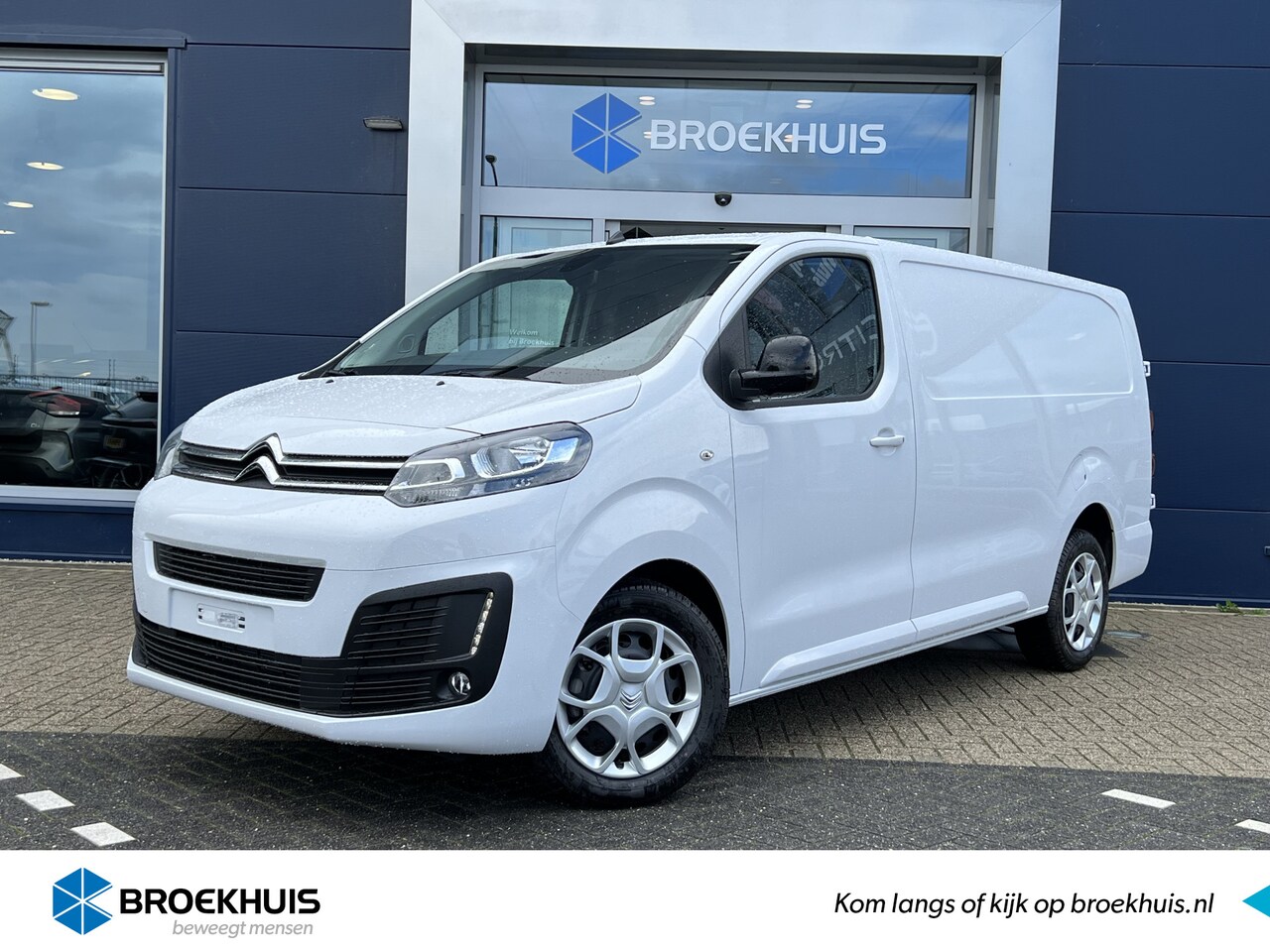 Citroën Jumpy - 2.0 BlueHDI 145 L3 Airco, Navigatie, Trekhaak, Sensoren, Camera, 3-zits, Carplay, Cruise - AutoWereld.nl