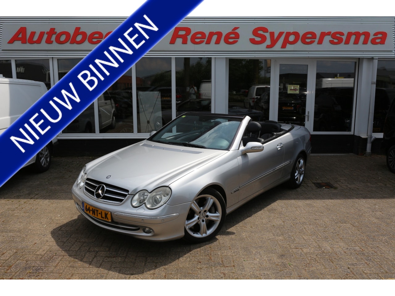 Mercedes-Benz CLK-klasse Cabrio - 500 Avantgarde Memory stoelen/Airpulse stoelen/NL AUTO/V8 Concour staat! - AutoWereld.nl