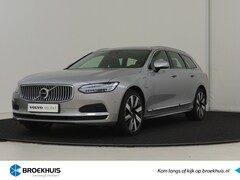 Volvo V90 - T6 Recharge AWD Ultimate Bright | Long Range | Luchtvering | 360° Camera | Bowers & Wilkin
