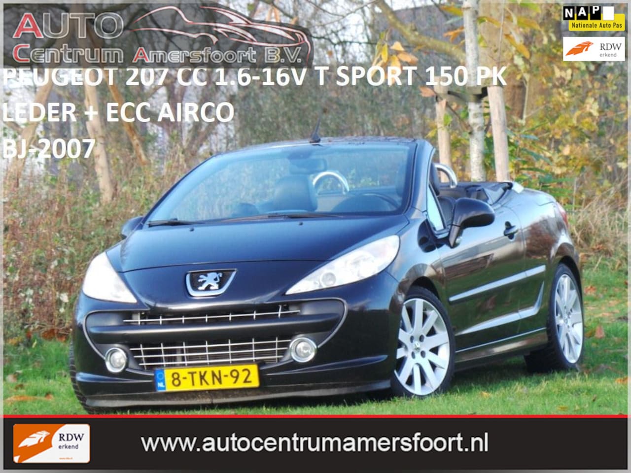 Peugeot 207 CC - 1.6-16V T Sport 1.6-16V T Sport ( INRUIL MOGELIJK ) - AutoWereld.nl