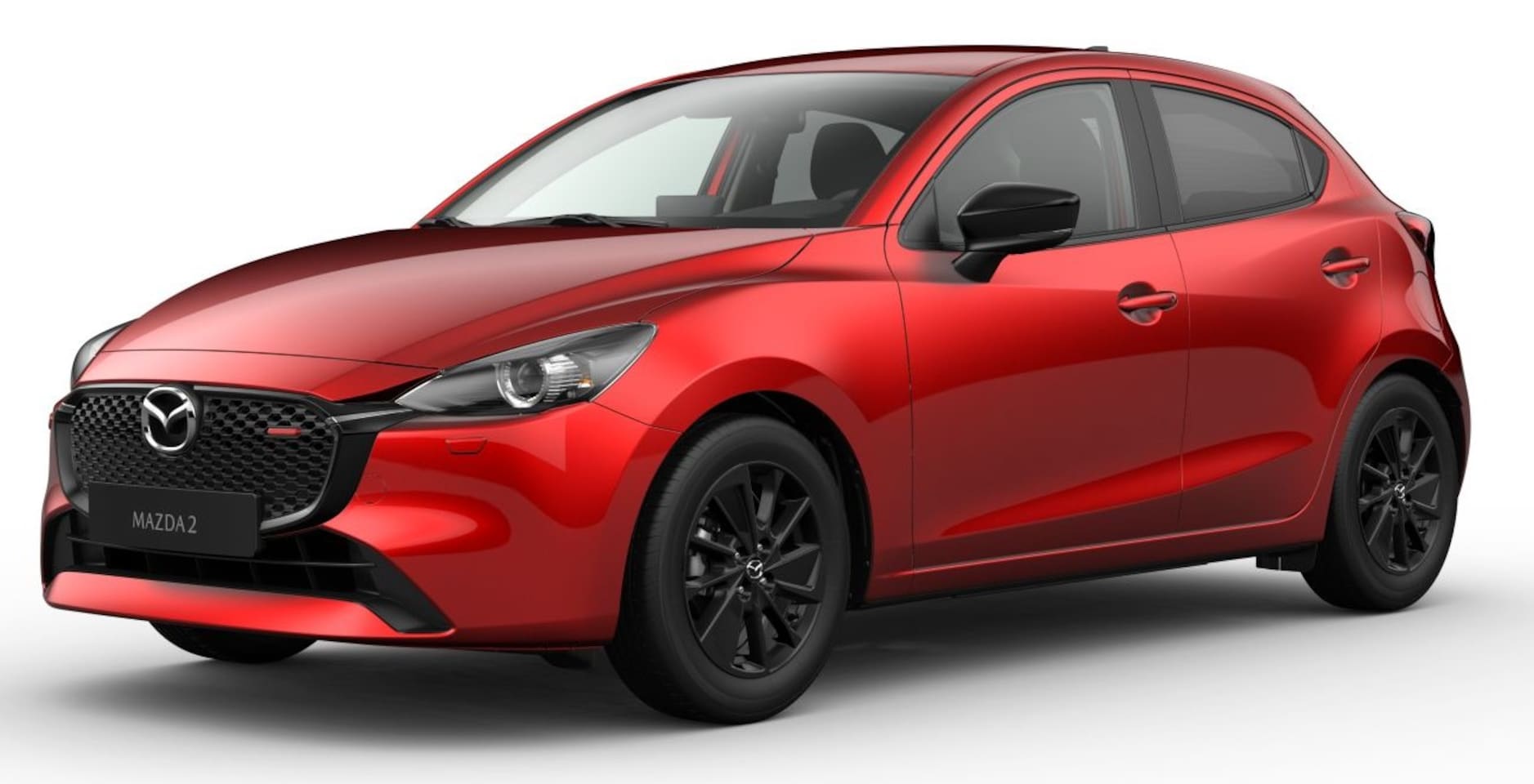 Mazda 2 - 1.5 e-SkyActiv-G 90 Homura - Soul Red Crystal - AutoWereld.nl