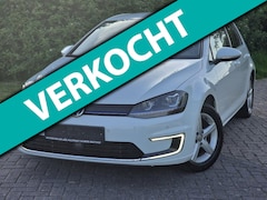 Volkswagen e-Golf - KEYLESS INCL BTW VOL ELEKTR. SUBSIDIE MOGELIJK