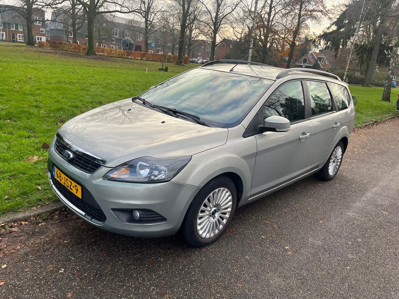 Ford Focus Wagon - 1.8 Titanium Flexi Fuel AIRCO BJ. 2009 - AutoWereld.nl