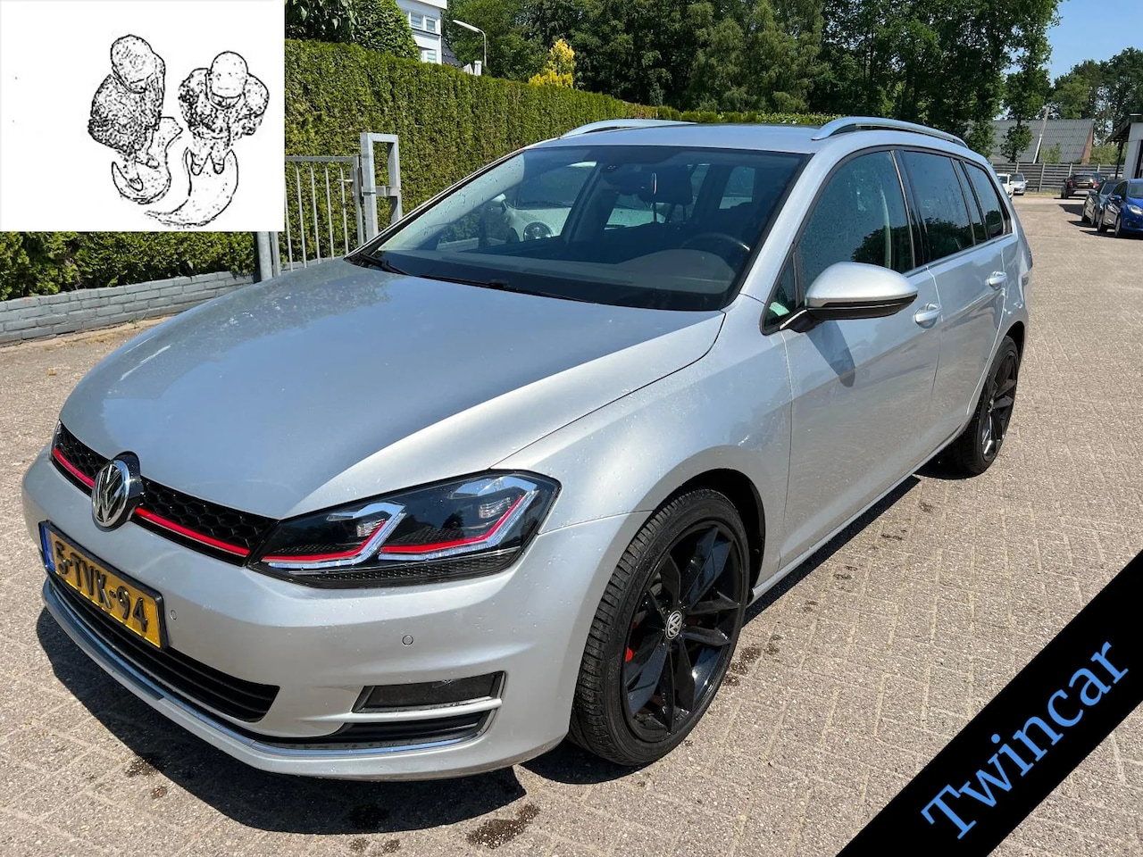 Volkswagen Golf Variant - 1.2 TSI 5-DRS Highline ECC NAVI PDC LED LMV - AutoWereld.nl