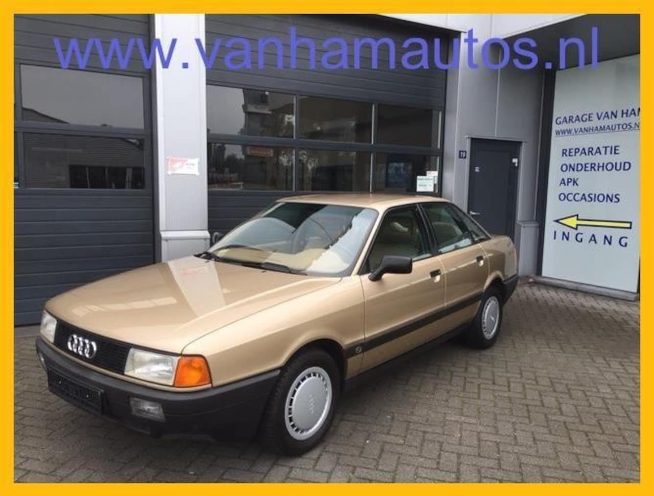 Audi 80 - 1.8 S Automaat 46.200 KM!! - AutoWereld.nl