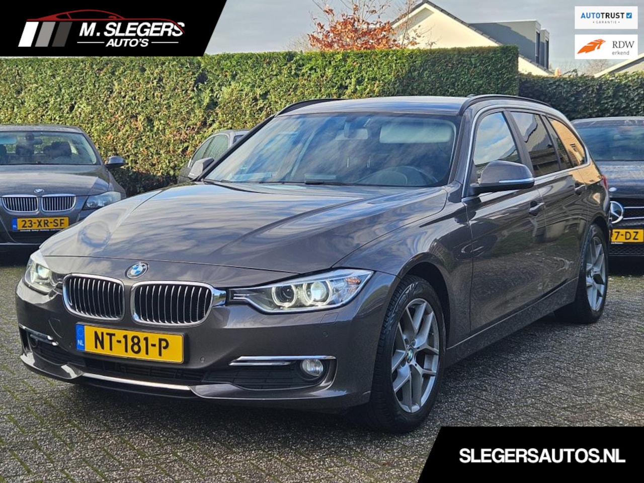 BMW 3-serie Touring - 318d Executive*Leder*Xenon*Nette auto! - AutoWereld.nl