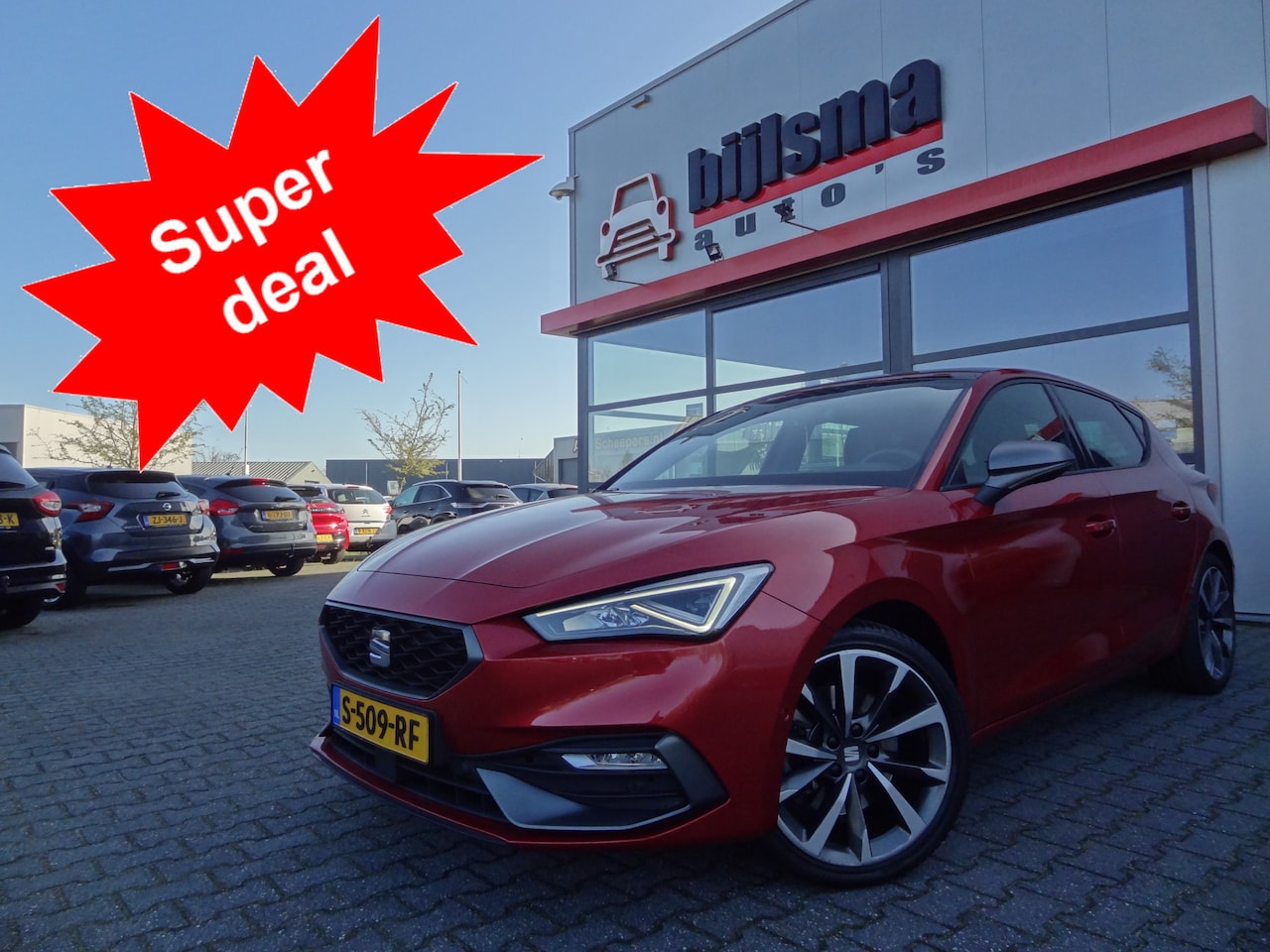 Seat Leon - 1.5 eTSI FR Business Intense pano camera navi virt.cockpit - AutoWereld.nl