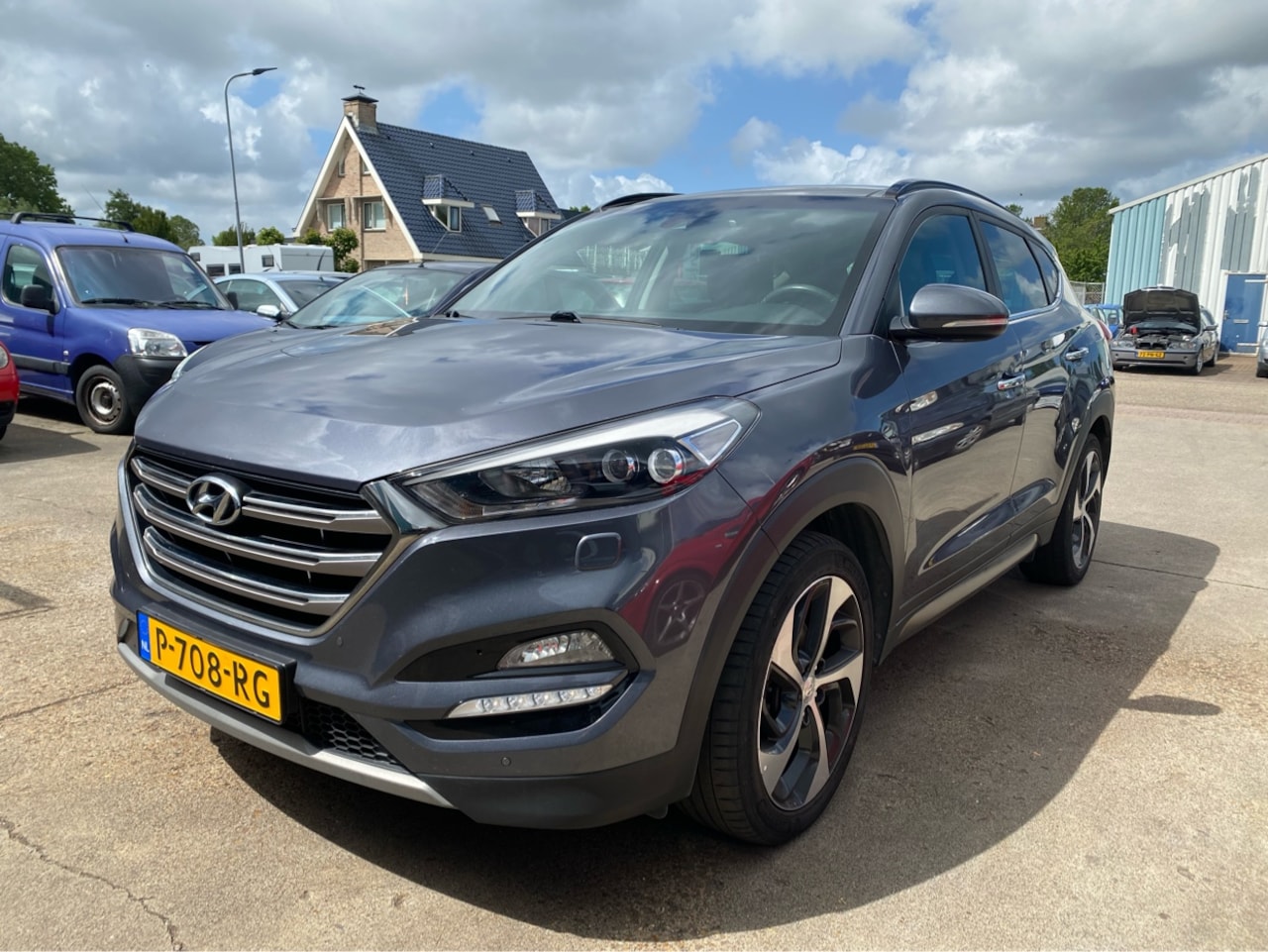 Hyundai Tucson - 1.6 T-GDI Premium 1.6 T-GDi Premium - AutoWereld.nl