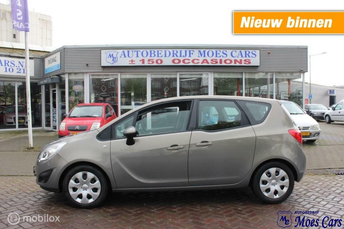 Opel Meriva - 1.4 TURBO BNS.ED.LPG NAVI - AIRCO - CRUISE - AutoWereld.nl