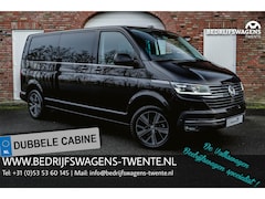 Volkswagen Transporter Caravelle - T6.1 2.0 TDI 204 PK DSG L2H1 A-KLEP FULL OPTIONS DUB/CAB ACC | LED | Leder | Side Assist |