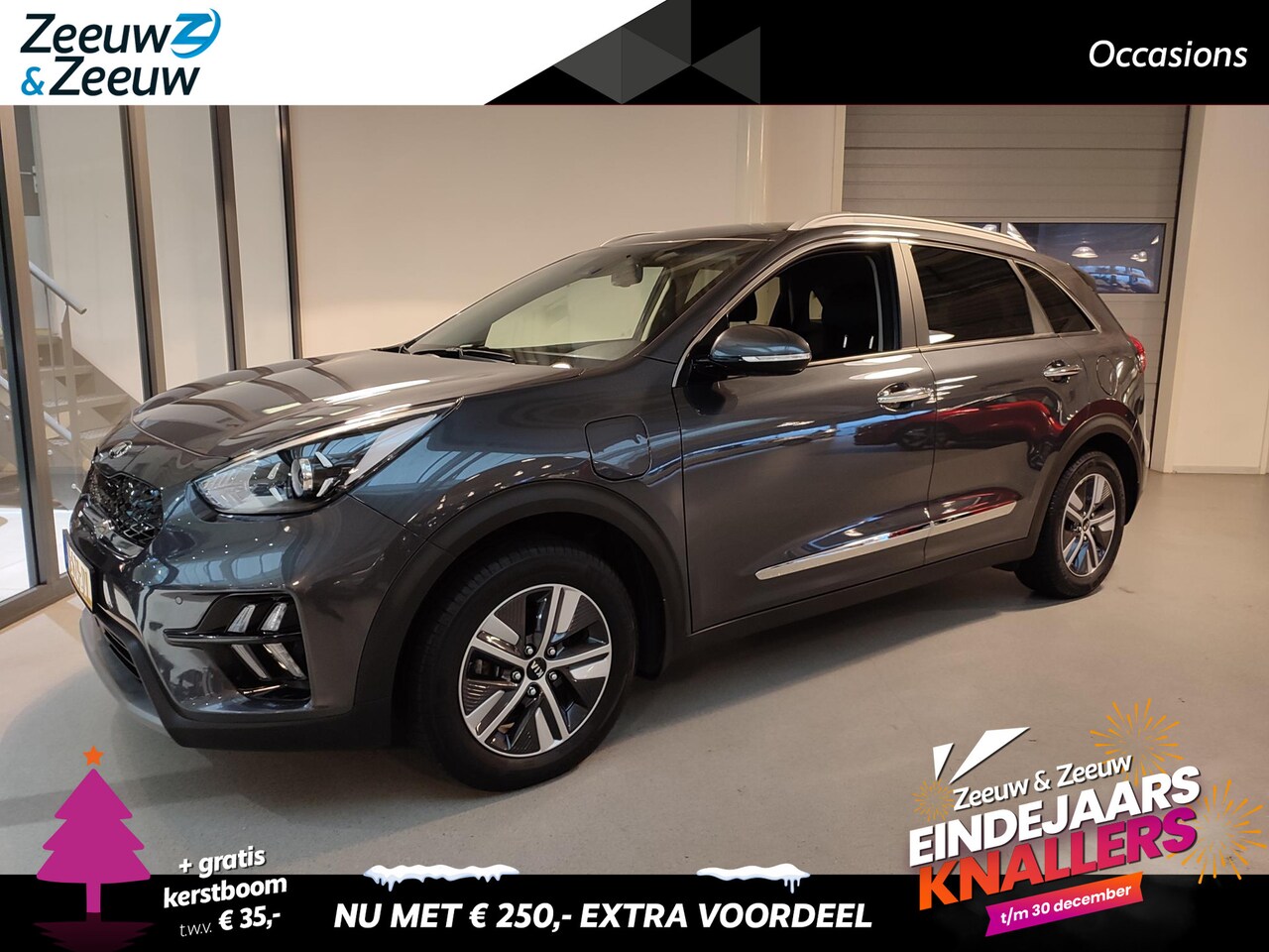 Kia Niro 1.6 GDi PHEV DynamicPlusLine Navi 16” Lichtmetalen Velgen