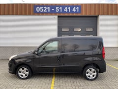 Fiat Doblò Cargo - 1.3 MultiJet 90pk SX L1H1 / rijklaar € 5950 ex btw / airco / zwart metallic / trekhaak / p